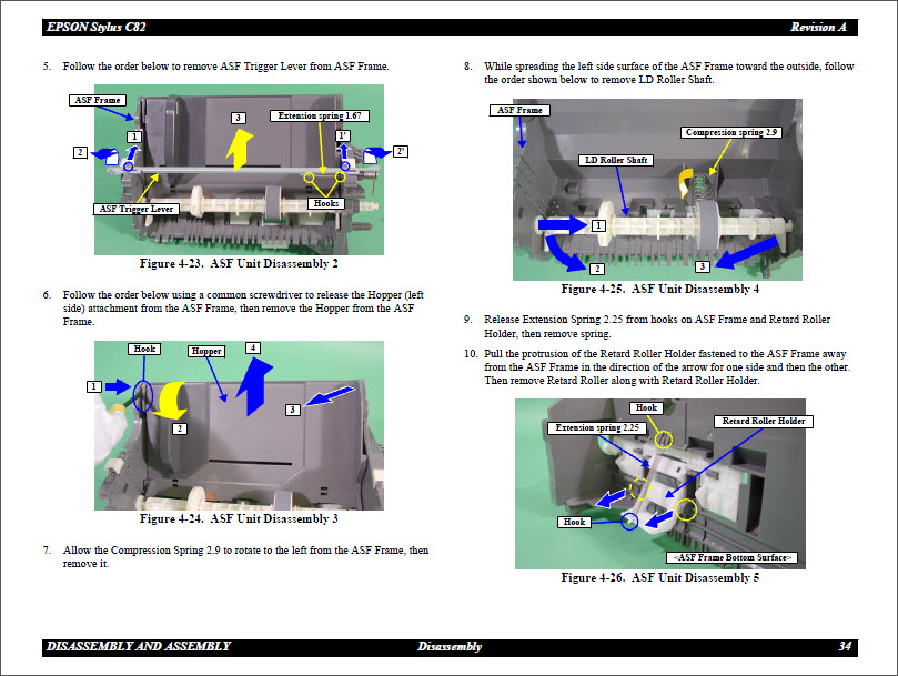 EPSON C82 Service Manual-5